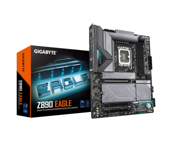 לוח לאינטל דור 15 Gigabyte Z890 EGALE 2.5GbE 4XM.2 Slots ATX LGA1851